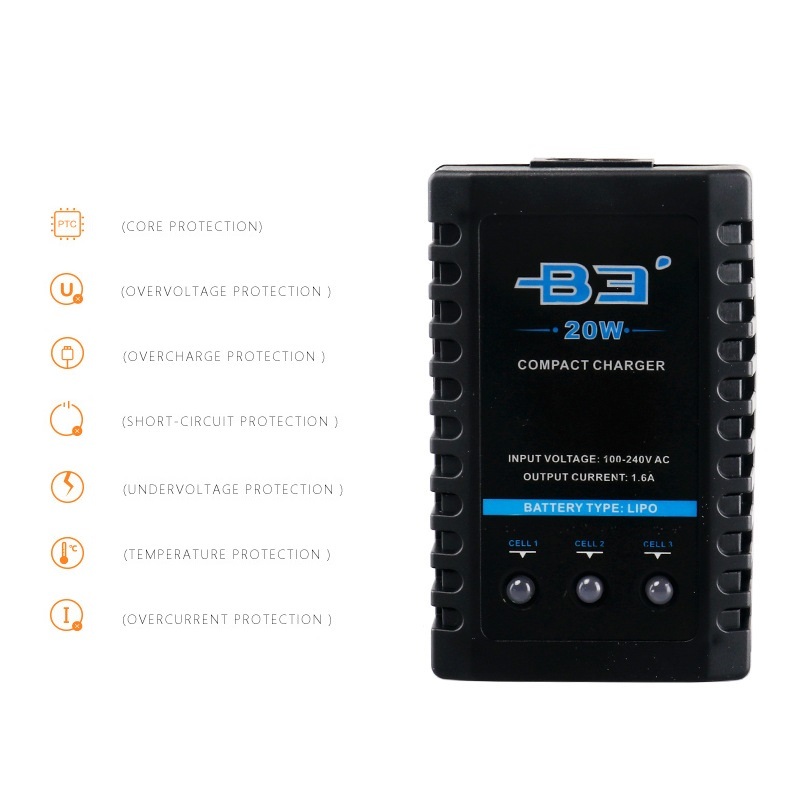 IMAX B3 PRO B3S 20W 1.6A Compa - Rc Hobby Wholesale ulasan dan harga