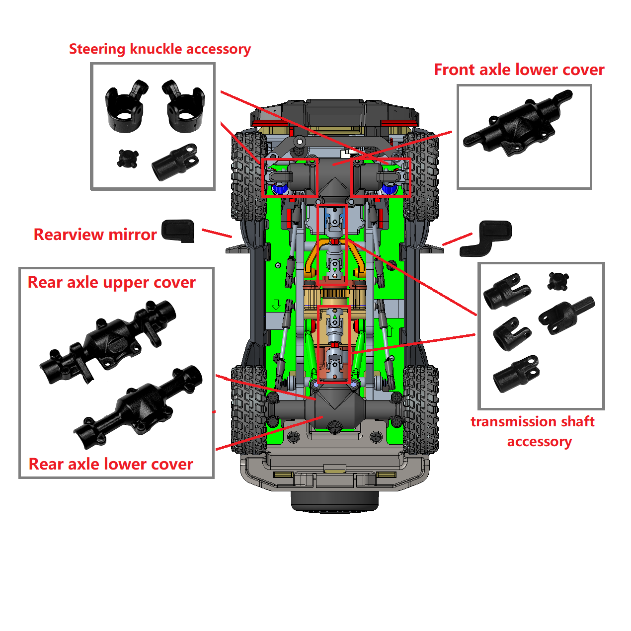 LDARC transmission shaft drive - Rc Drift Car Brushless ulasan dan harga