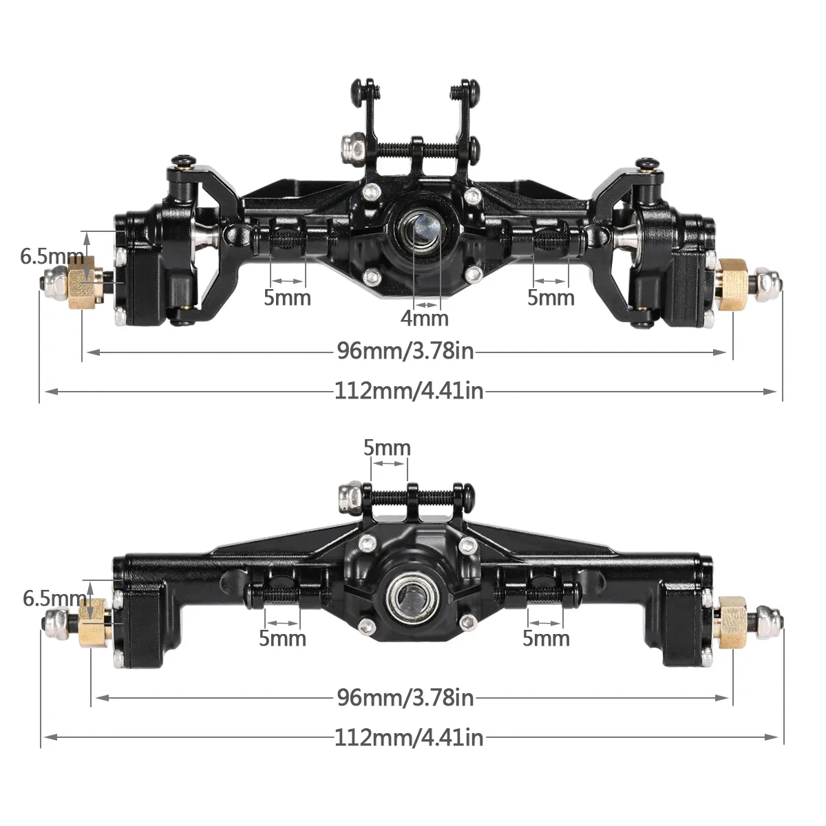TRX4M Aluminum Front Rear Port - Rc Hobby Zone ulasan dan harga