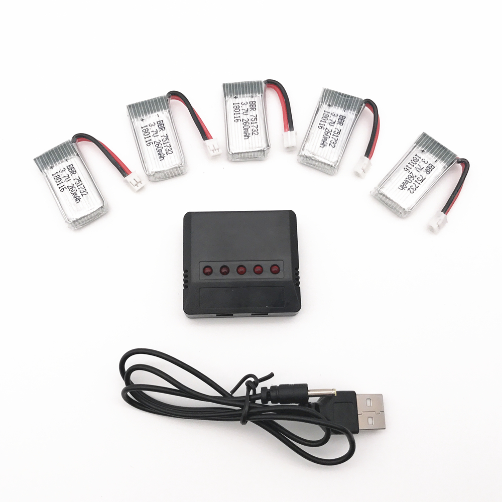 5pcs/10 PCS 3.7V 260mAh 30C Li - Rc Hobby Wholesale ulasan dan harga