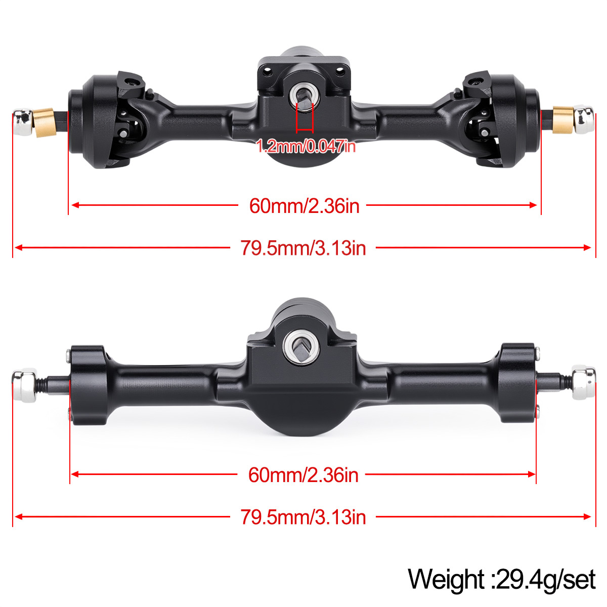 Aluminum Alloy Complete Front  - Rc Hobby Zone ulasan dan harga