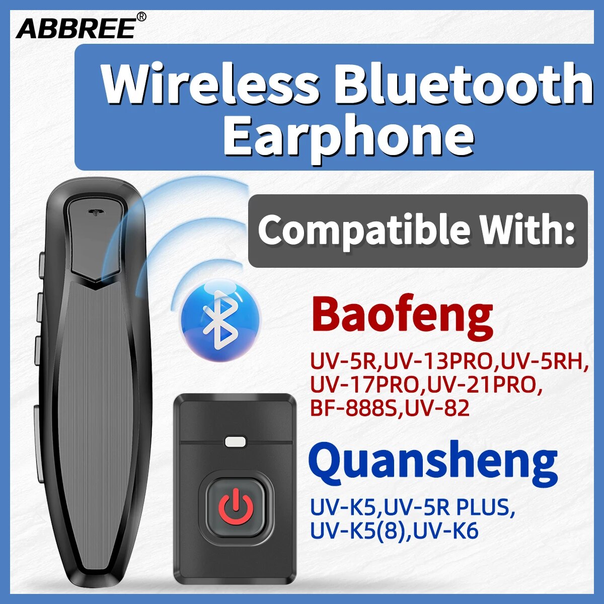 ABBREE Wireless Headset Blueto - Rc Drift Car Brushless ulasan dan harga