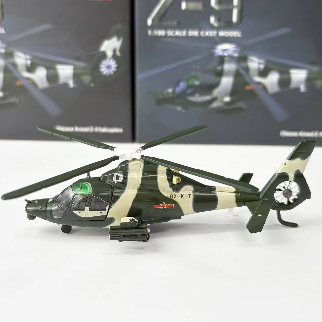 1/100 Scale China Z9 Attack He - Rc Helicopter Hobby Grade ulasan dan harga